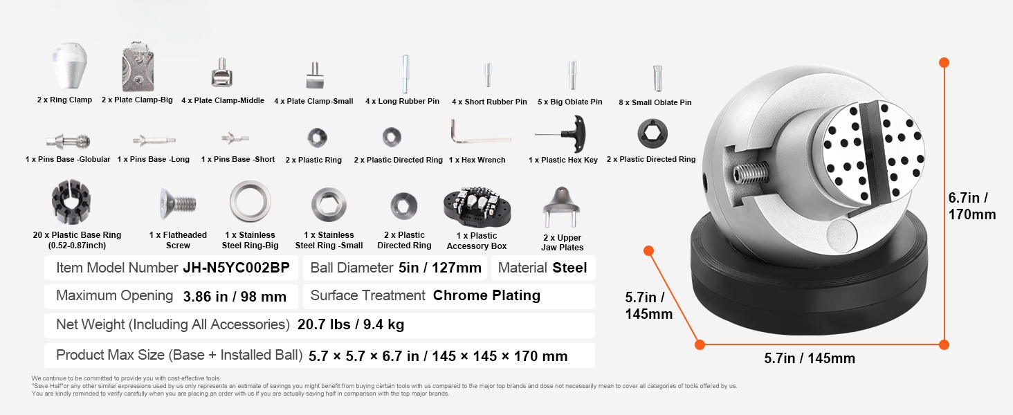 Pallopuristin ja tarvikkeet