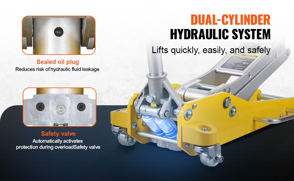 Kaksoismäntäinen hydrauliikkajärjestelmä nopeaan nostoon