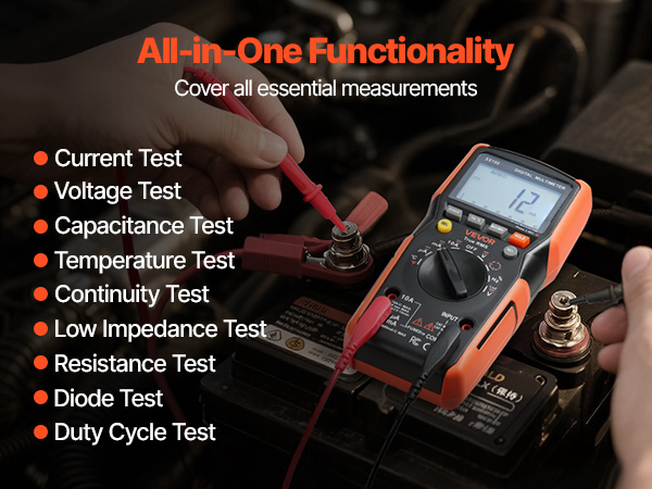Virran, jännitteen ja vastuksen mittaus