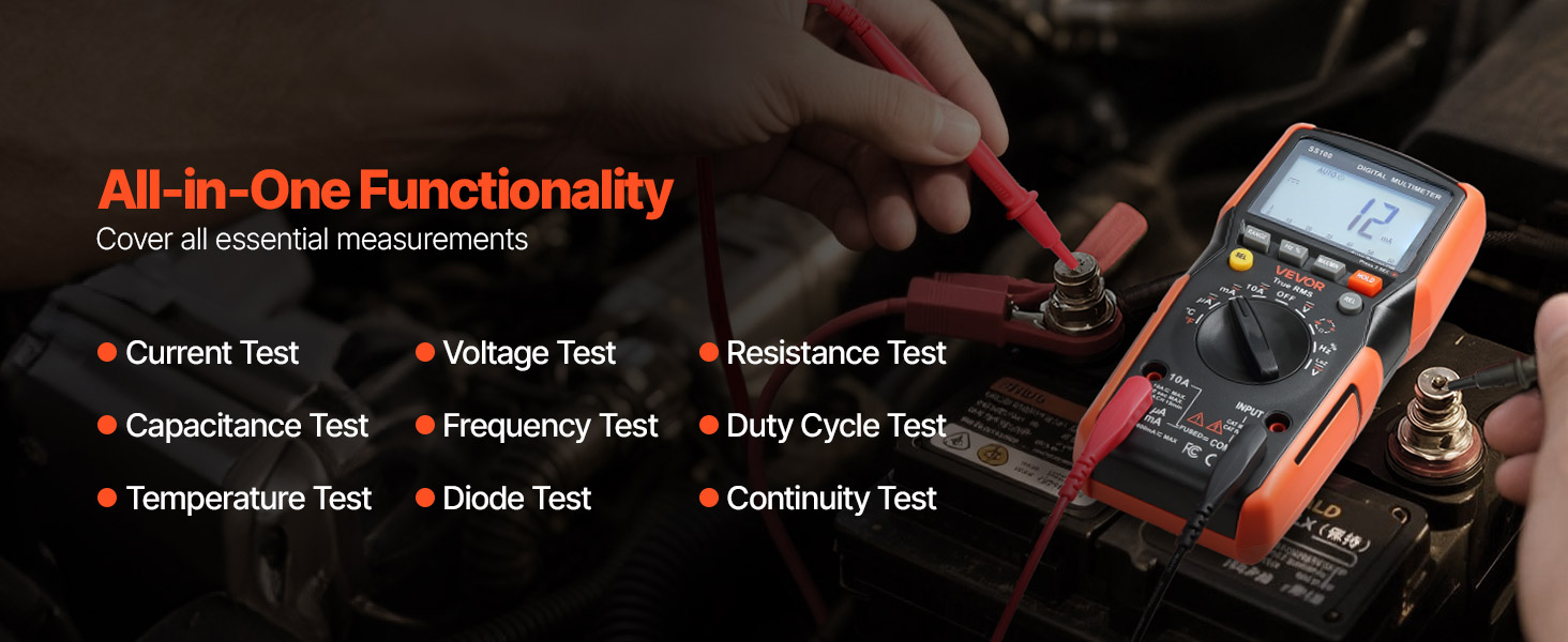 Yleismittarin käyttökohteet