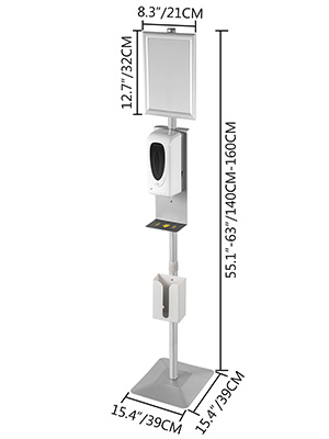 Käsidesiannostelijan tekniset tiedot