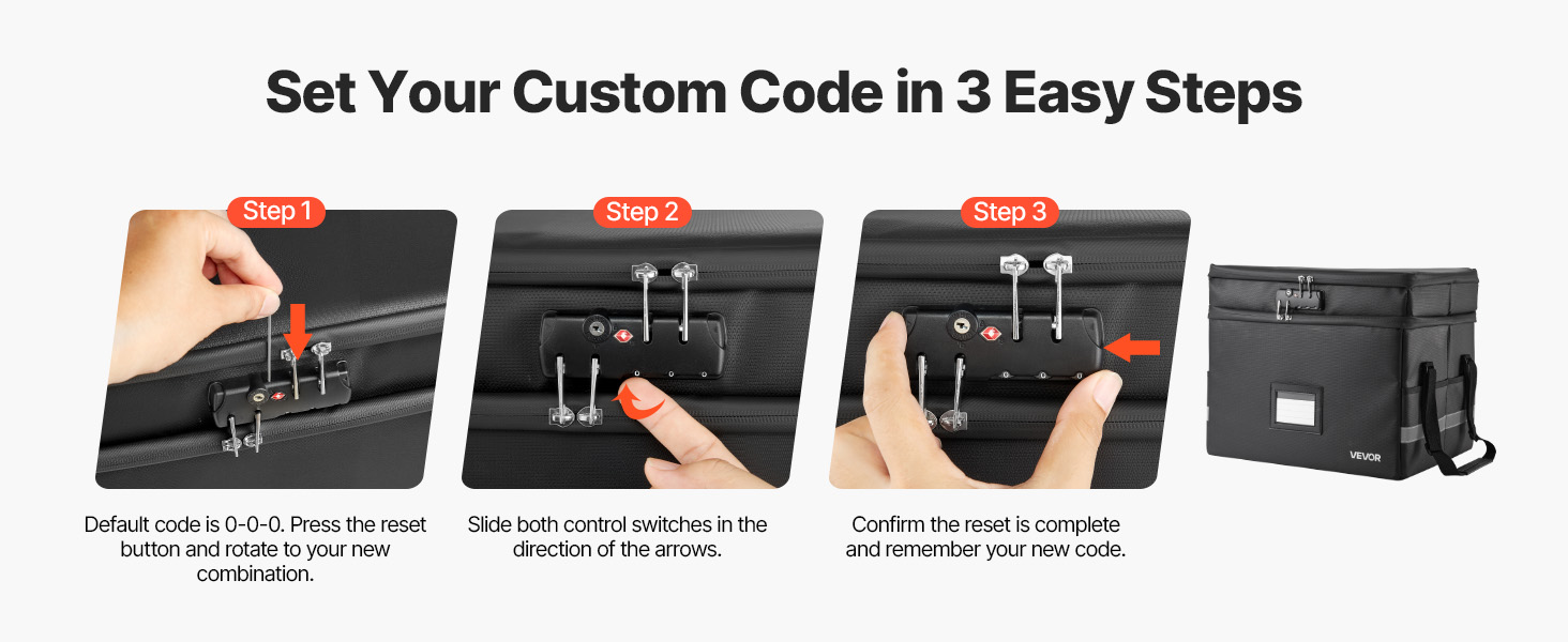 Yhdistelmälukko ja ohjeistus