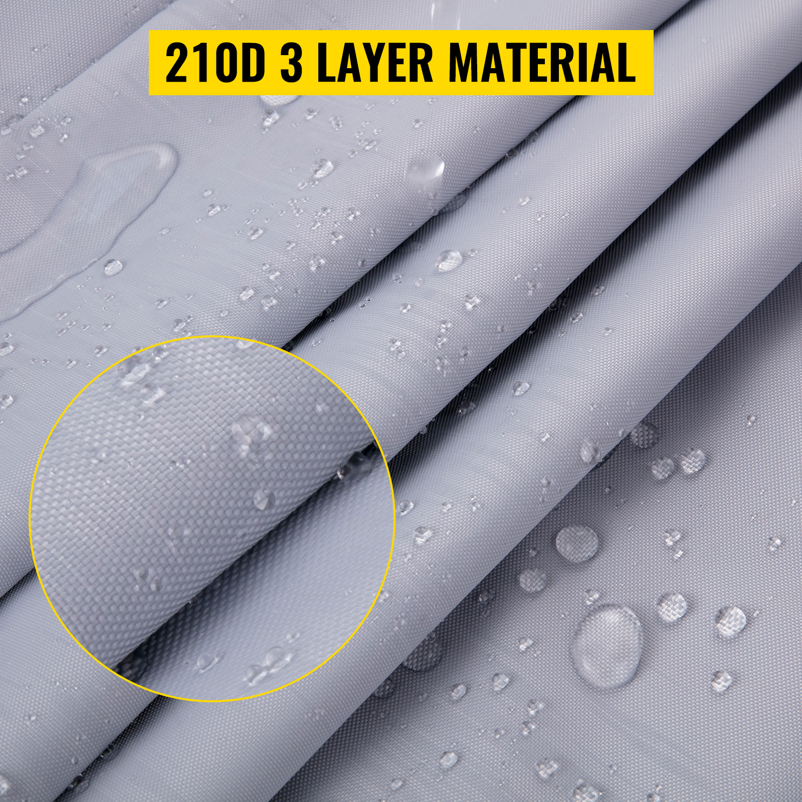 210D 3-kerroksinen materiaali