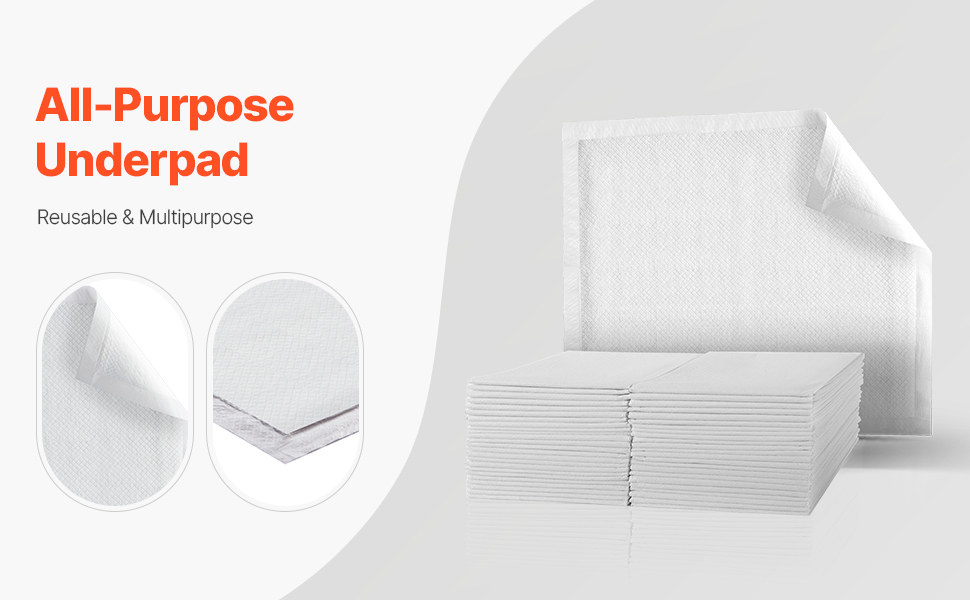 Kertakäyttöiset alusliinat 24 x 36, yleiskuva