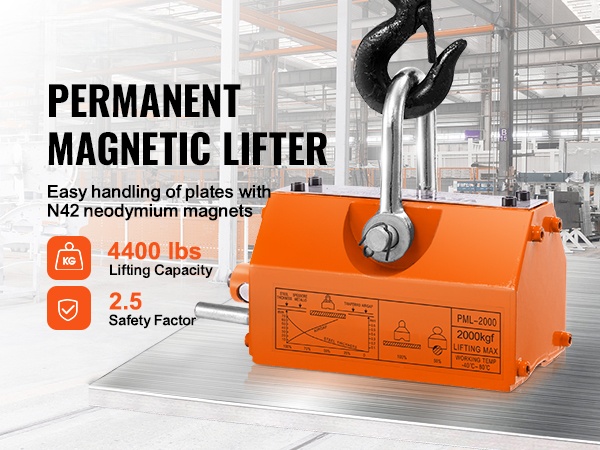 Magneettinostin käytössä