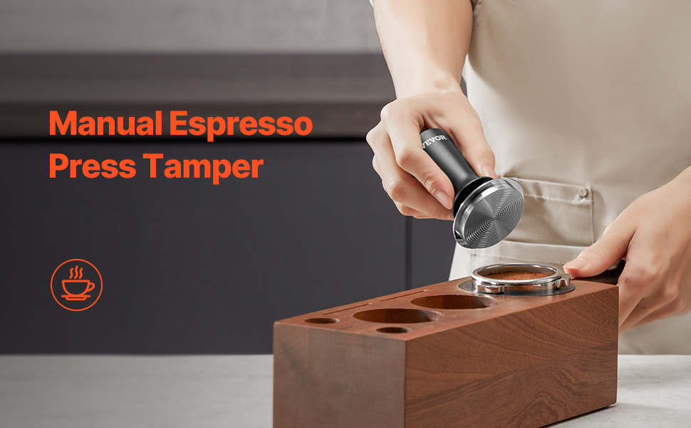 Espresso-tamperin yleiskuva