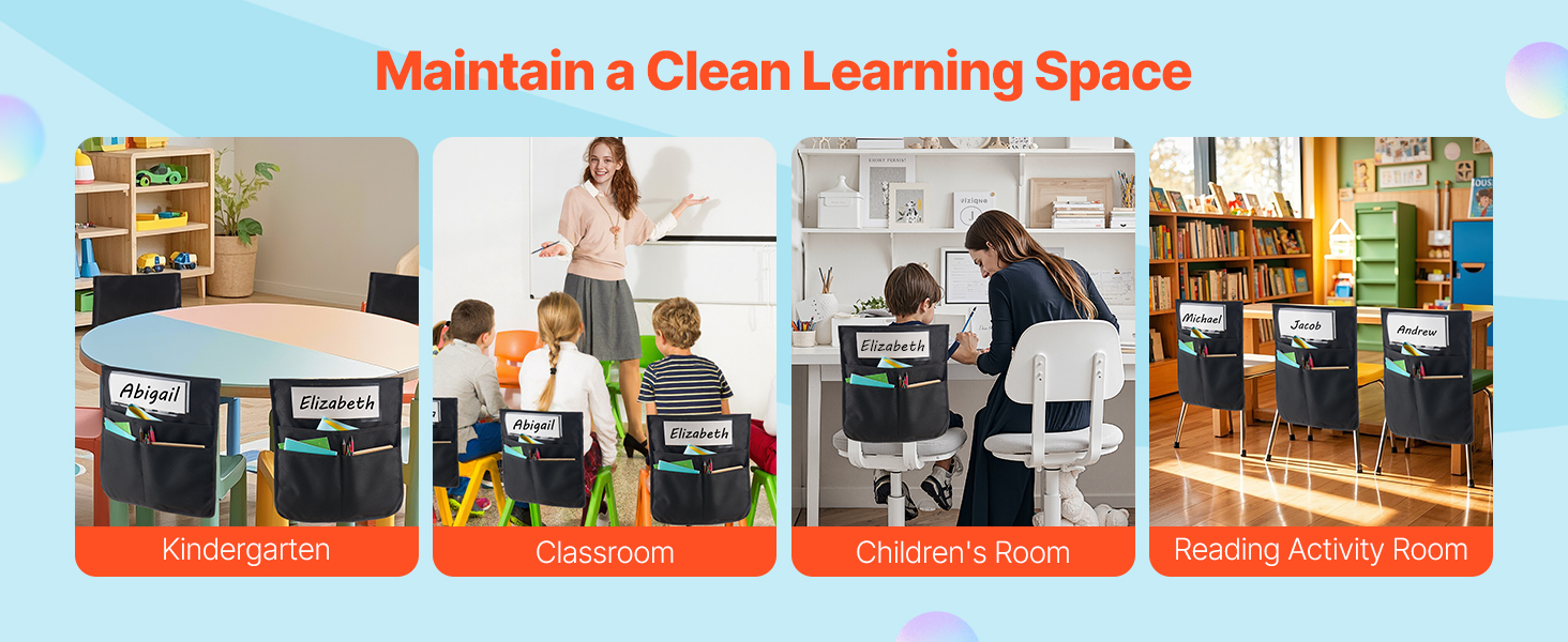 Helppo asentaa tuolin selkänojaan