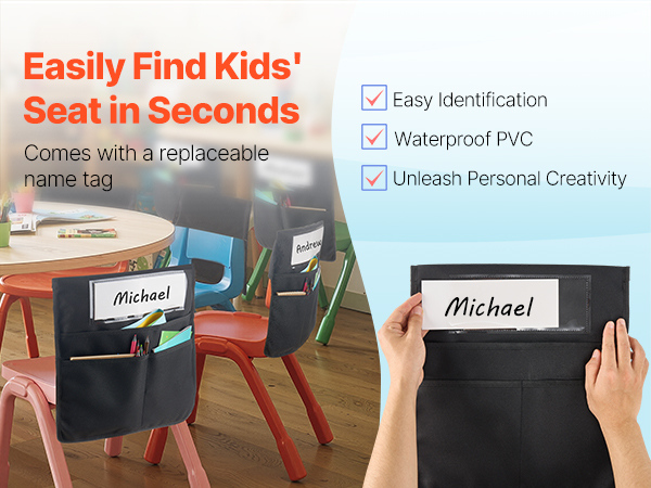 Läpinäkyvä PVC-nimikorttitasku