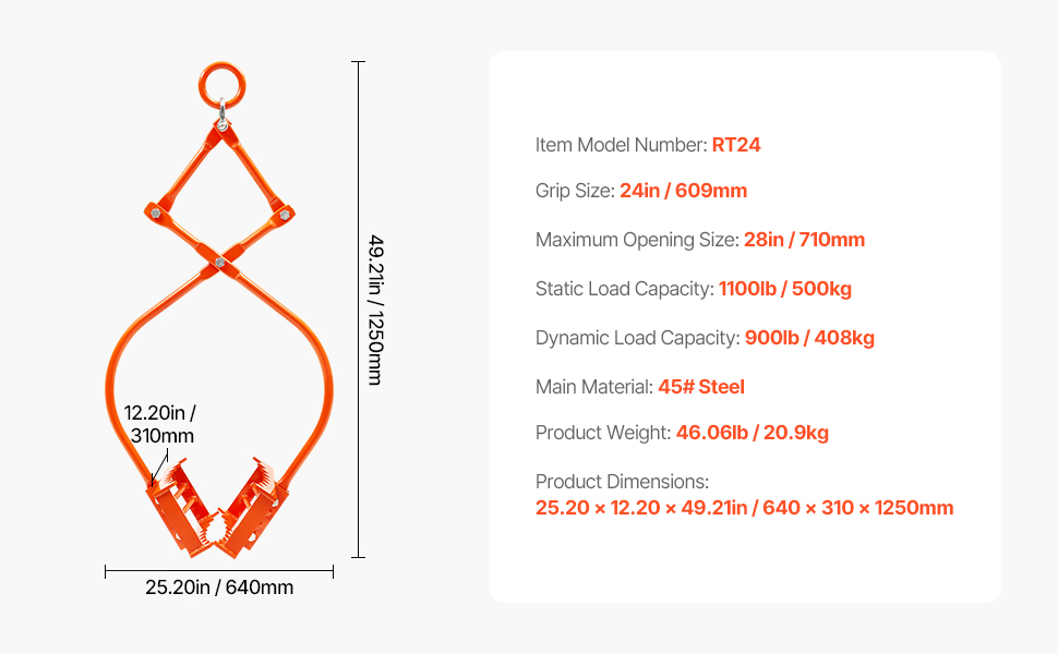 Kivinostopihdit tekniset mitat