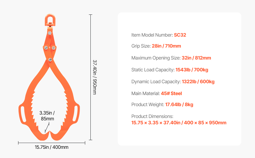 Puutavarapihdit eri kuvakulmista