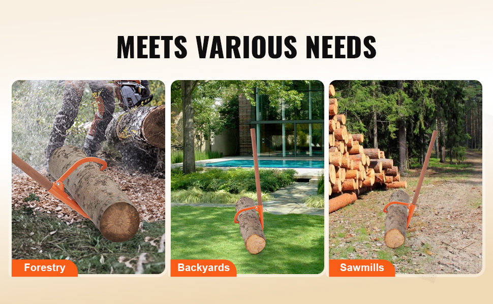 Puutavarankääntäjä yhdessä muiden puunkäsittelytyökalujen kanssa