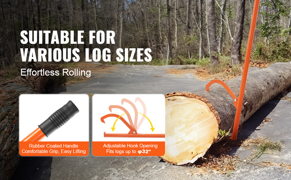 Säädettävä koukku eri kokoisille puille