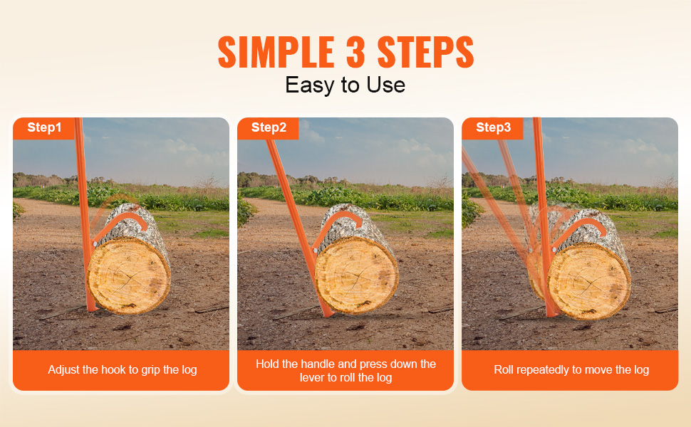 Helppo käyttö vipuvoiman avulla