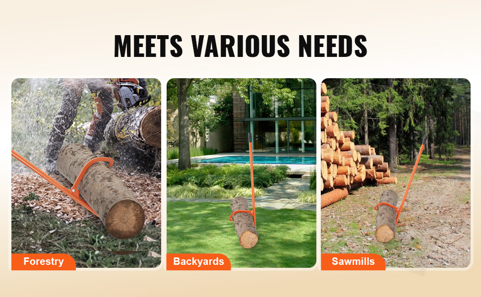 Soveltuu metsään, pihalle ja sahalle