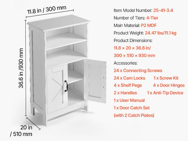 Monikäyttöinen säilytyskaappi kotiin