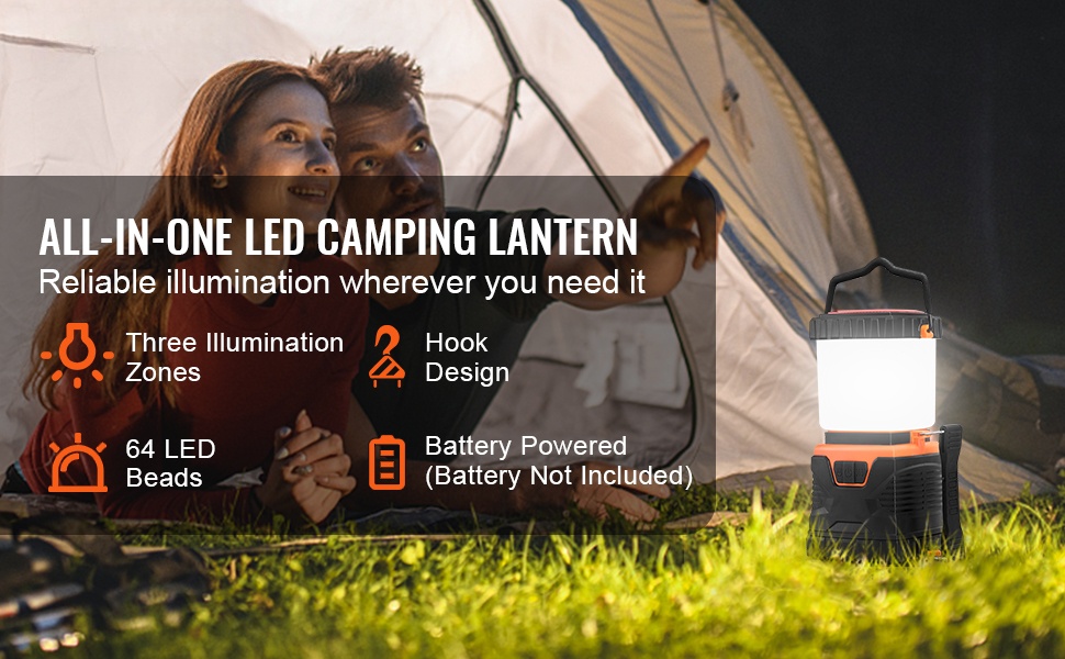 LED-leirivalaisin 360 asteen valaistuksella