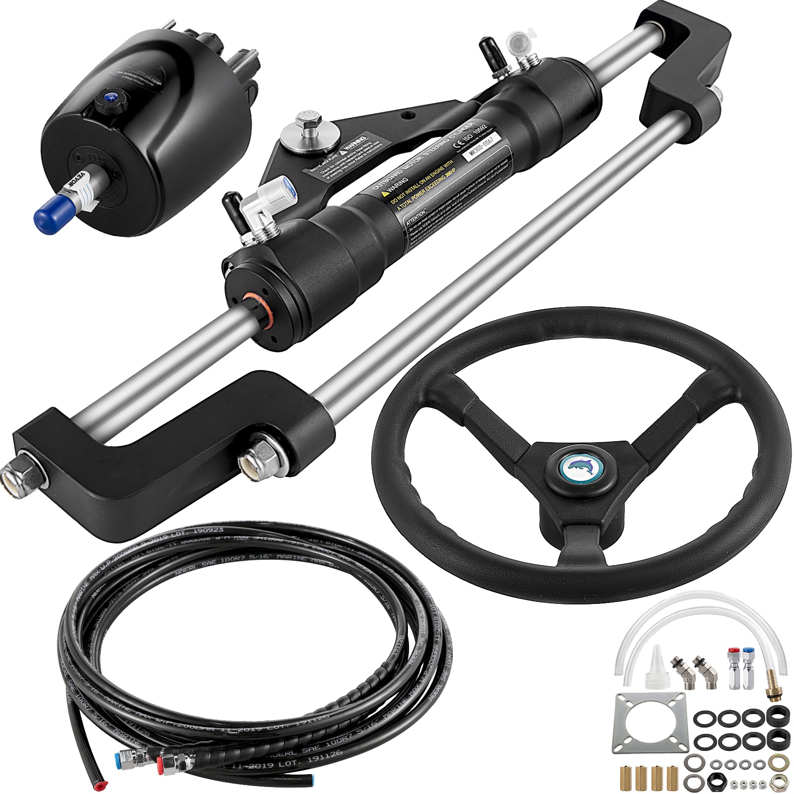 Hydraulisen ohjauksen kokonaisuus