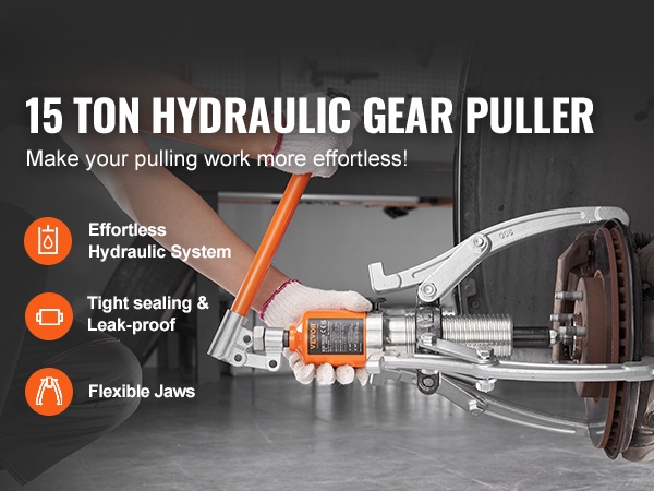Hydraulinen ulosvedin, lähikuva
