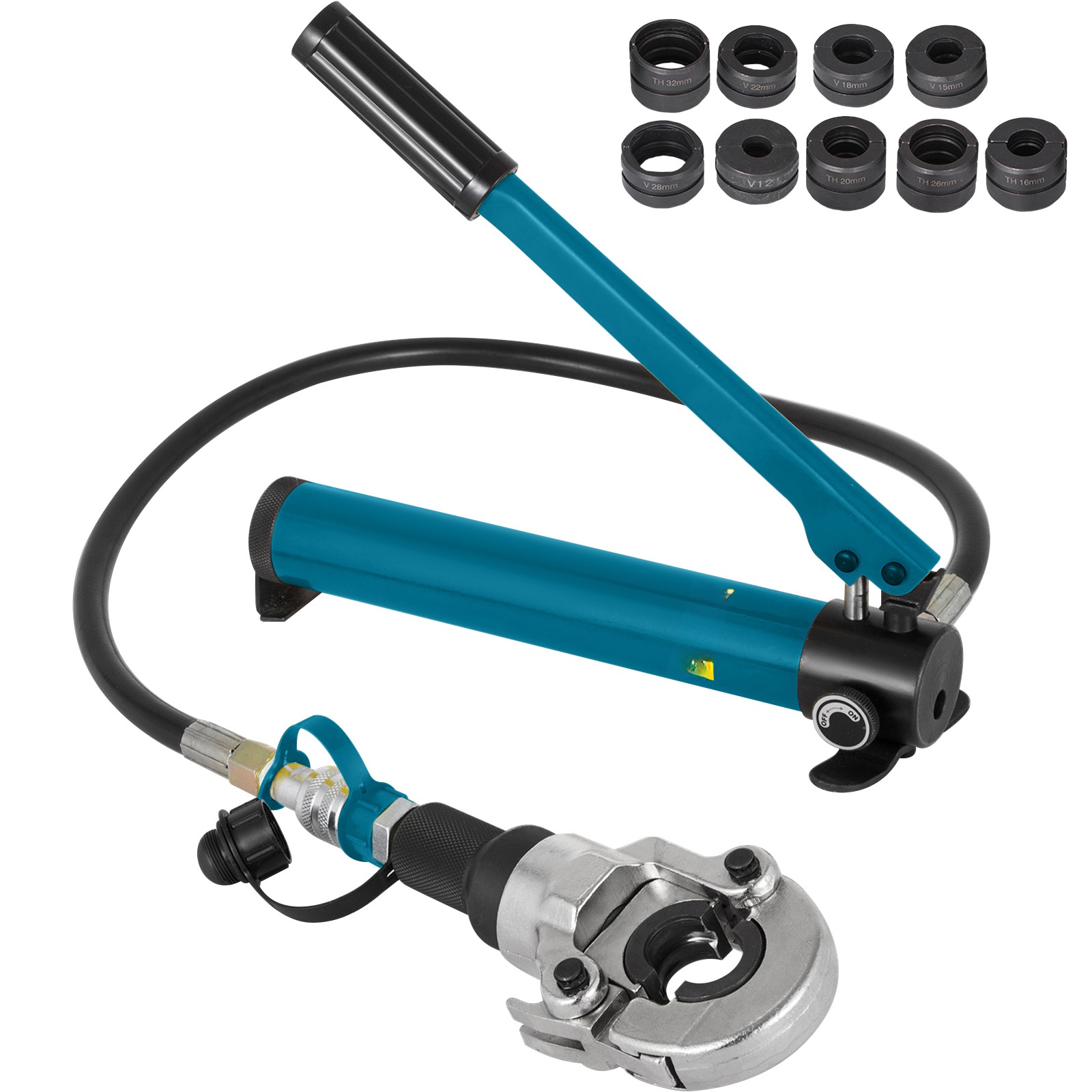 Hydrauliset puristuspihdit V- ja TH-tyypille