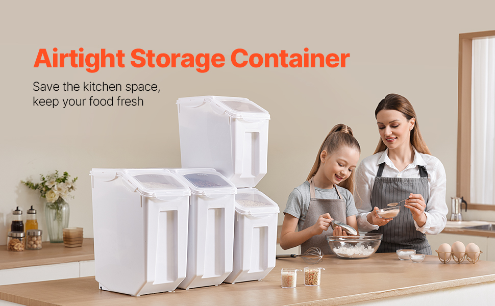 Säilytyssäiliöt, 4 kpl, 15L ja 20L