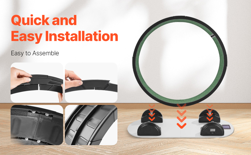 Helppo asennus kissojen juoksupyörälle