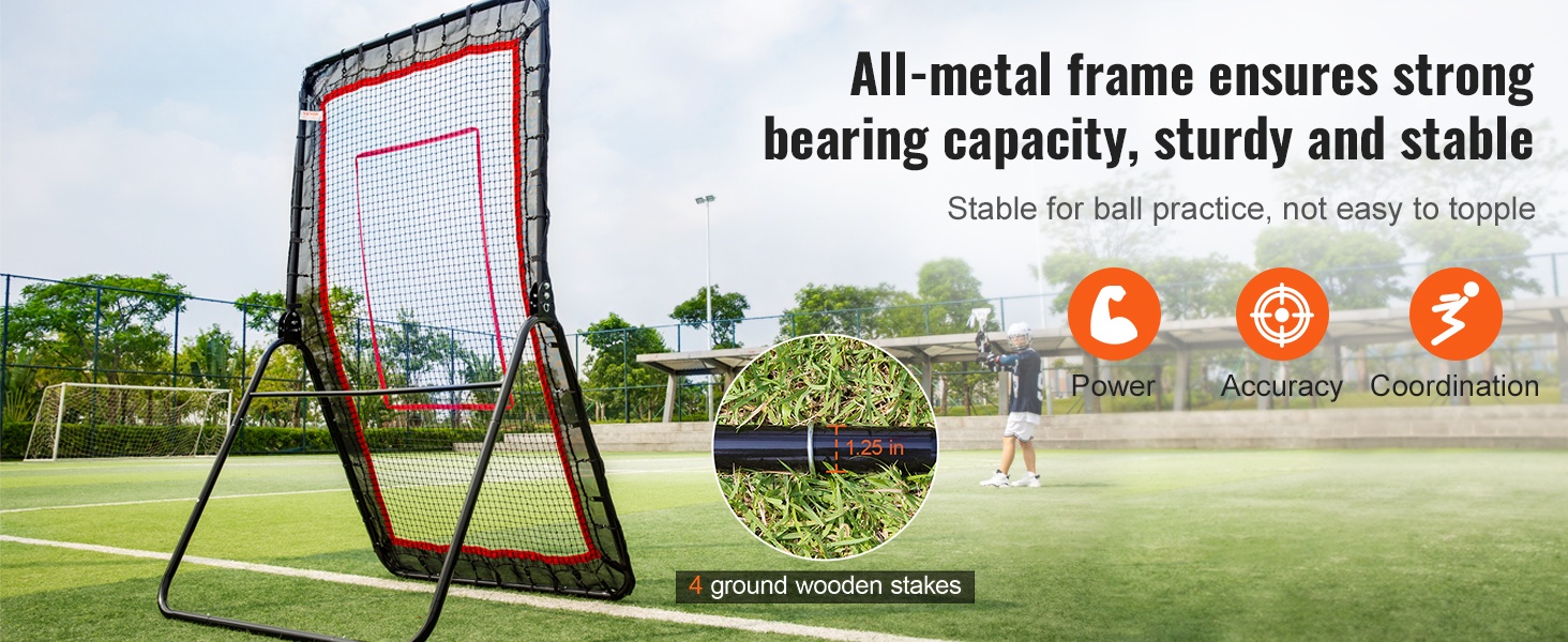 Lacrosse-rebounder harjoitteluun