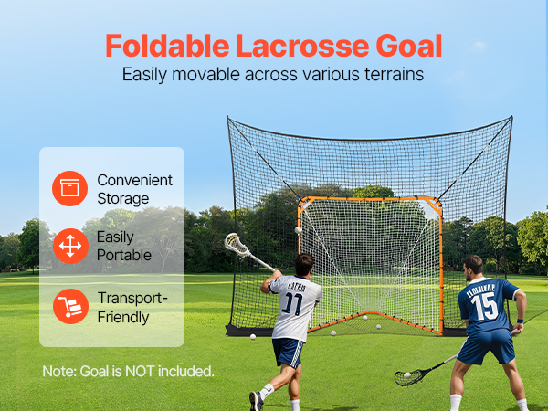 Lacrosse-taustaverkko, yksityiskohta