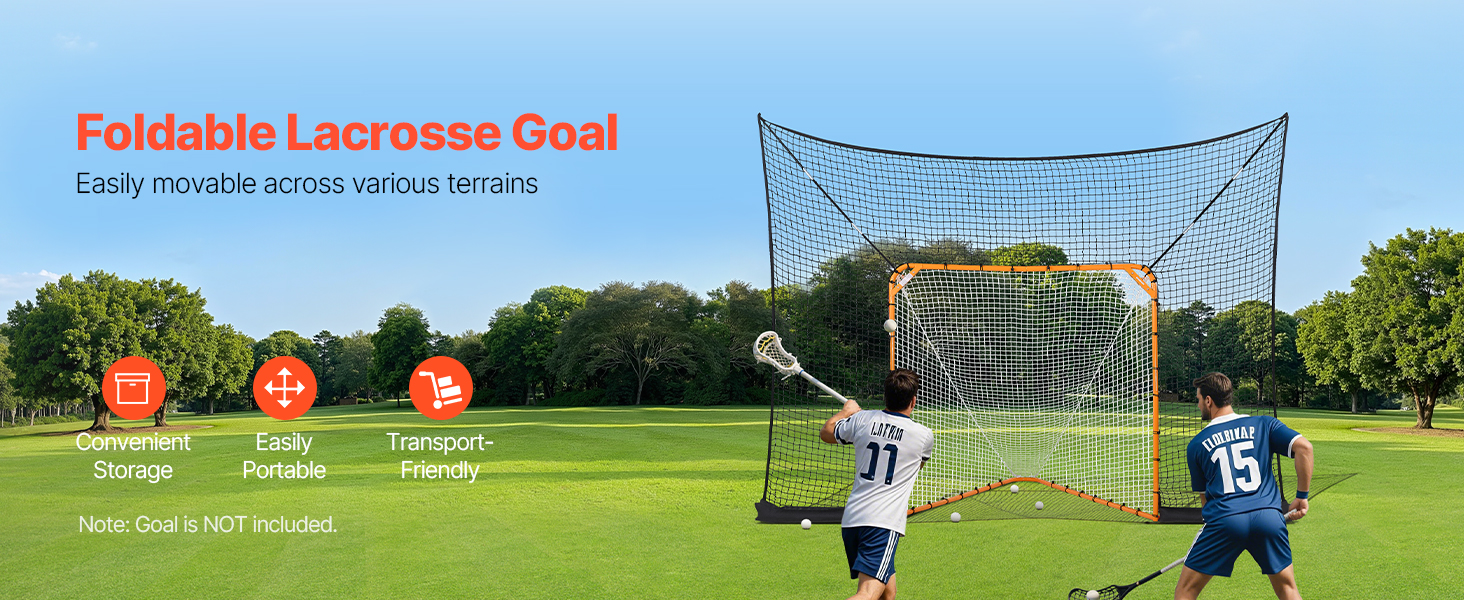 Lacrosse-taustaverkko pihaharjoitteluun