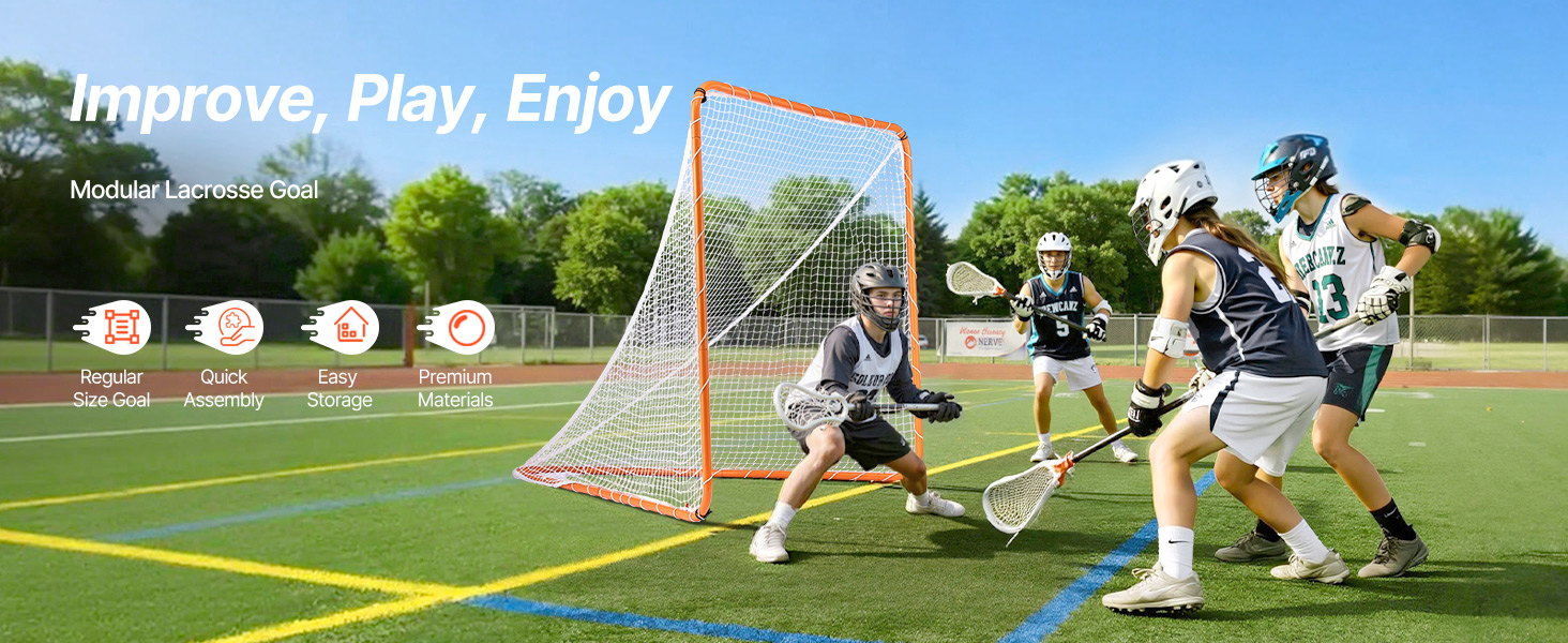 Lacrosse-maali pihaharjoitteluun