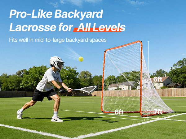 Kannettava lacrosse-verkko