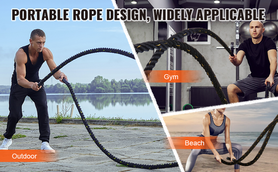 Harjoitusköyden käyttö sisällä ja ulkona