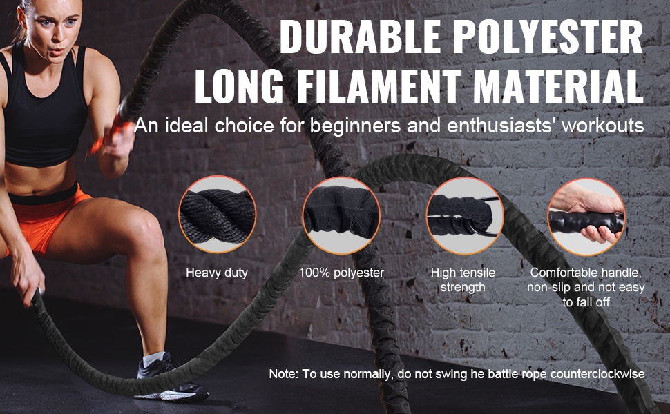 Kulutusta kestävä suojus harjoitusköydessä