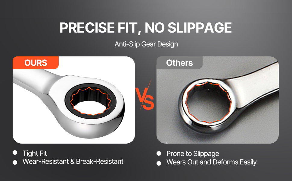 Liukastumista vähentävä räikkämekanismi