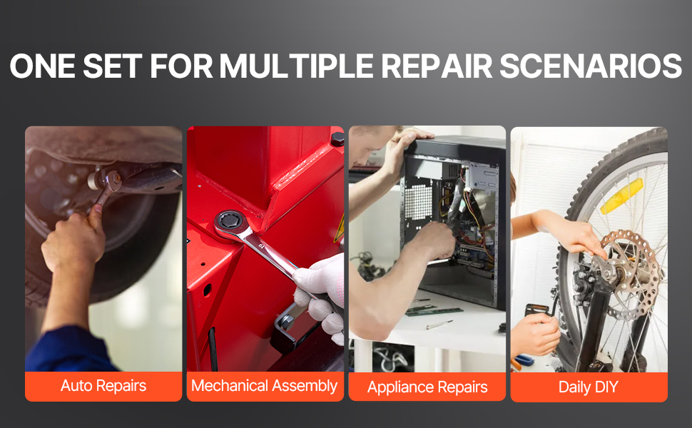 Soveltuu auton ja koneiden huoltotöihin