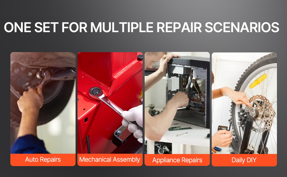 Sopii monenlaisiin huoltotöihin