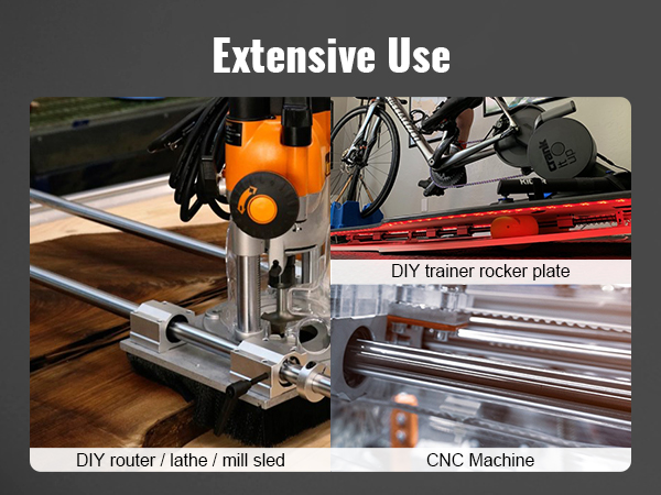 Lineaarikiskot CNC- ja DIY-koneisiin