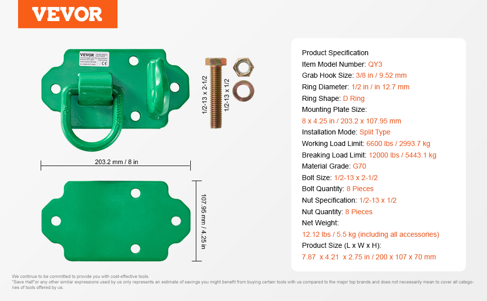 Koukku ja sidontarengas yhdessä
