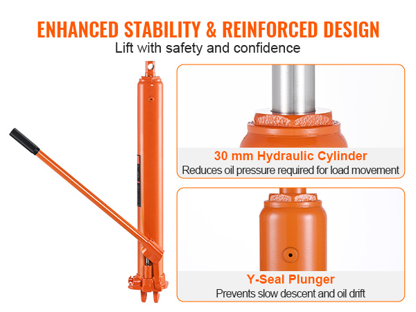 30 mm hydraulisylinteri ja Y-tiiviste
