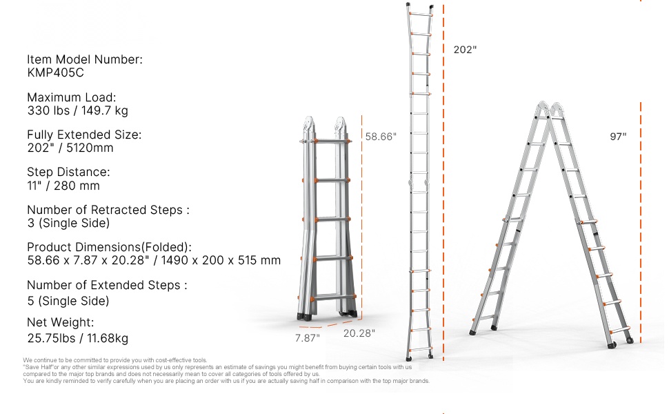 Kompakti kokoontaitettu teleskooppitikas