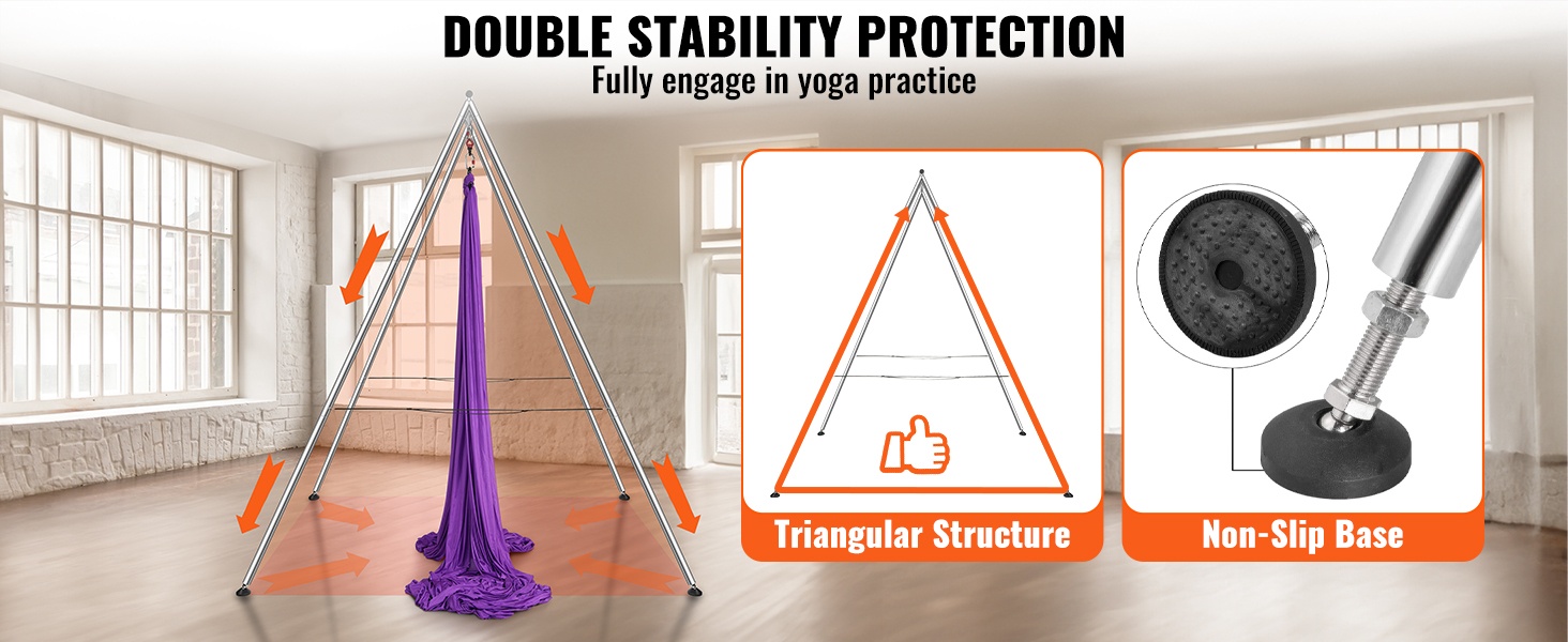 Kolmiomainen rakenne ja liukuestejalat