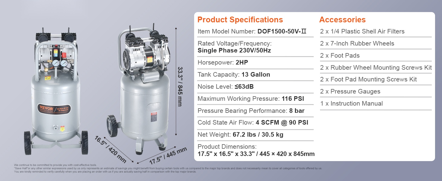Ilmakompressori edestä