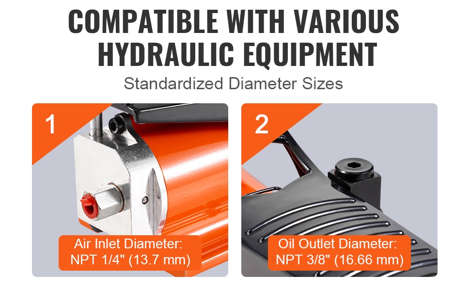 Poljinohjaus ilmakäyttöisessä hydraulipumpussa