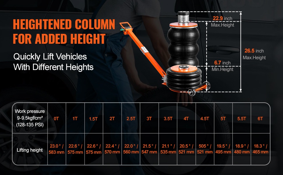 Ilmatunkin 6-osainen teräsputkirakenne