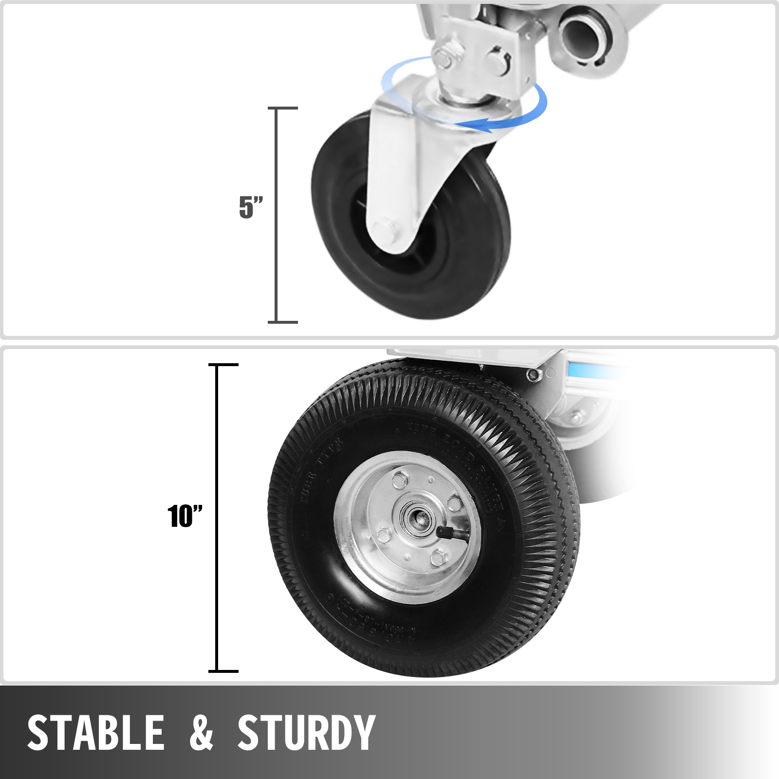 Käsikärryn pyörät