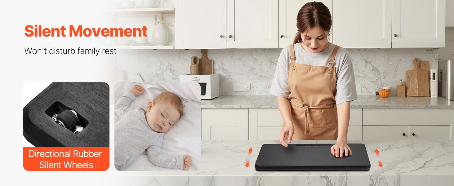 Liukualustan kumipyörät