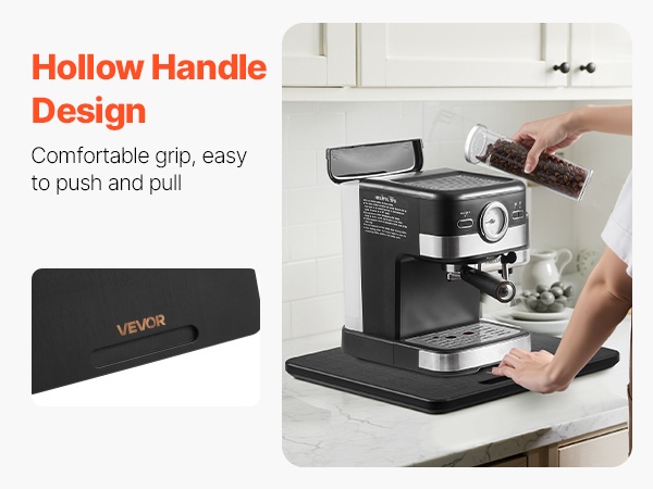 Helppo käsittely kahvan avulla