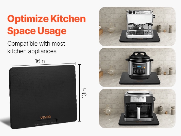 Alustan käyttö keittiössä