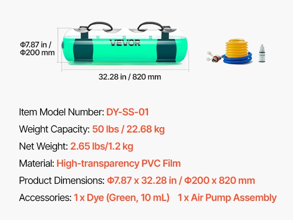 Koko kehon treeni vesitäytteisellä pussilla