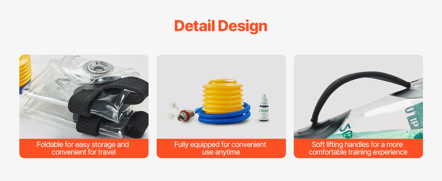 Pehmeät kahvat vesitäytteisessä harjoittelupussissa