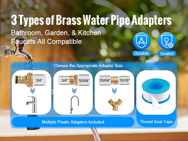 Messinkiadapterien koot mobiilinäkymässä